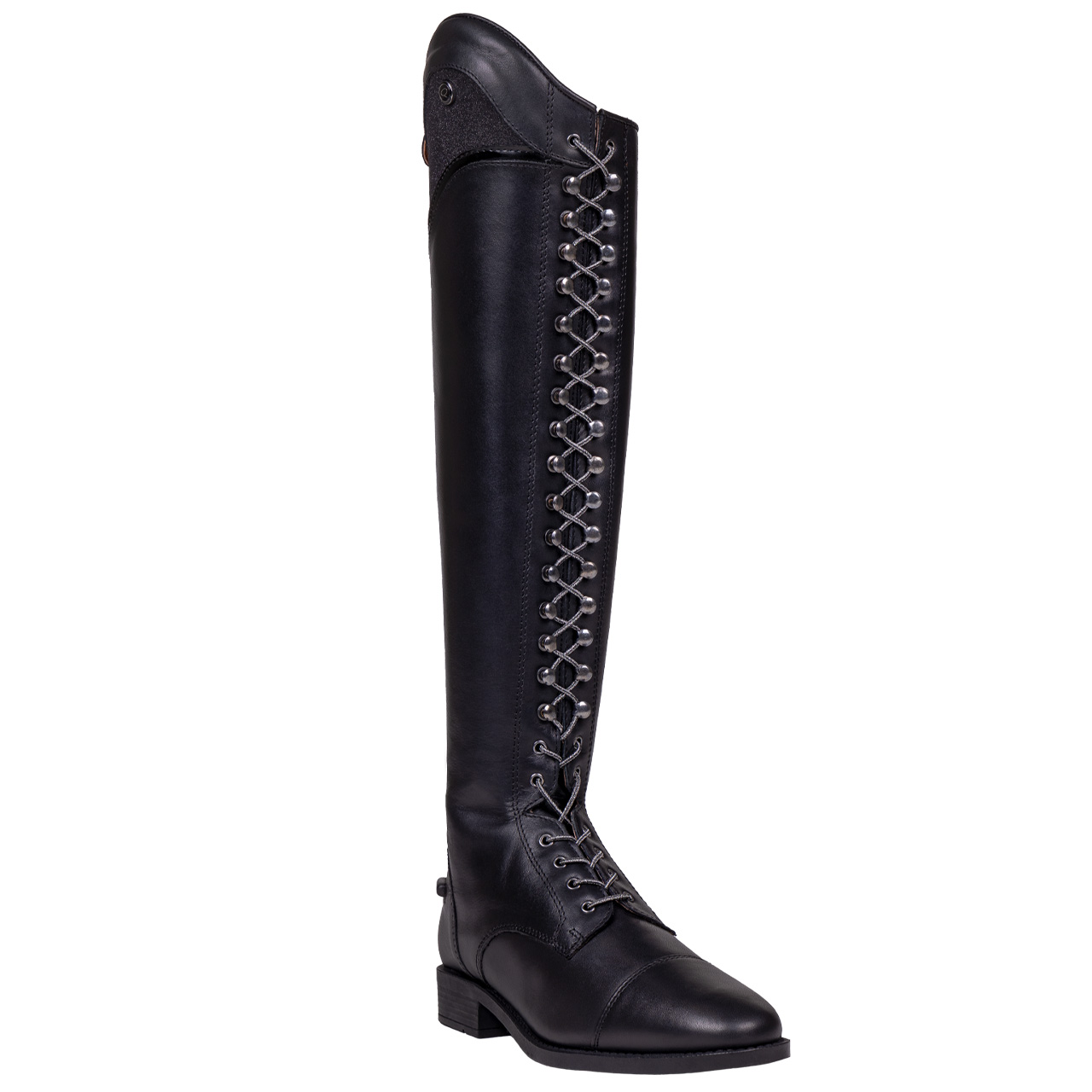 Elasticized laces glitter extra long