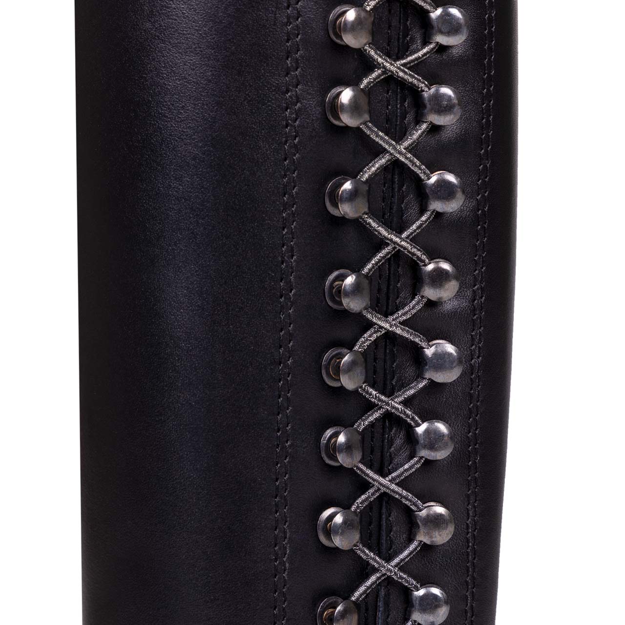 Elasticized laces glitter extra long