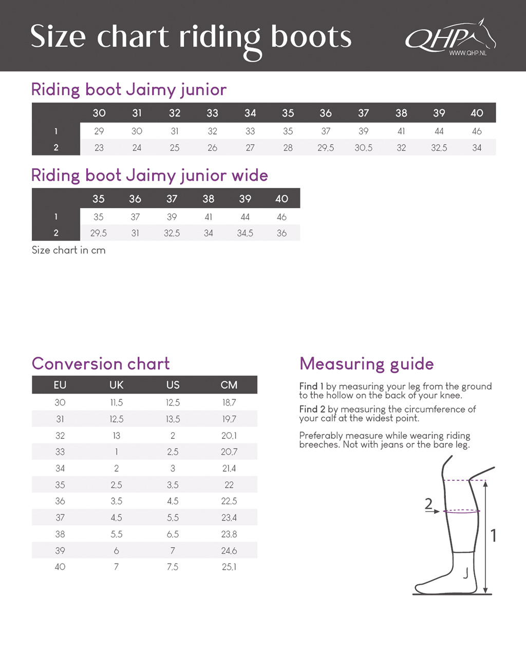 Riding boot Jaimy Junior