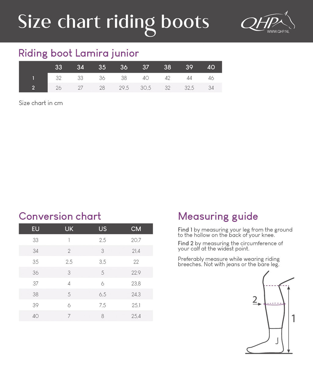 Riding boot Lamira Junior