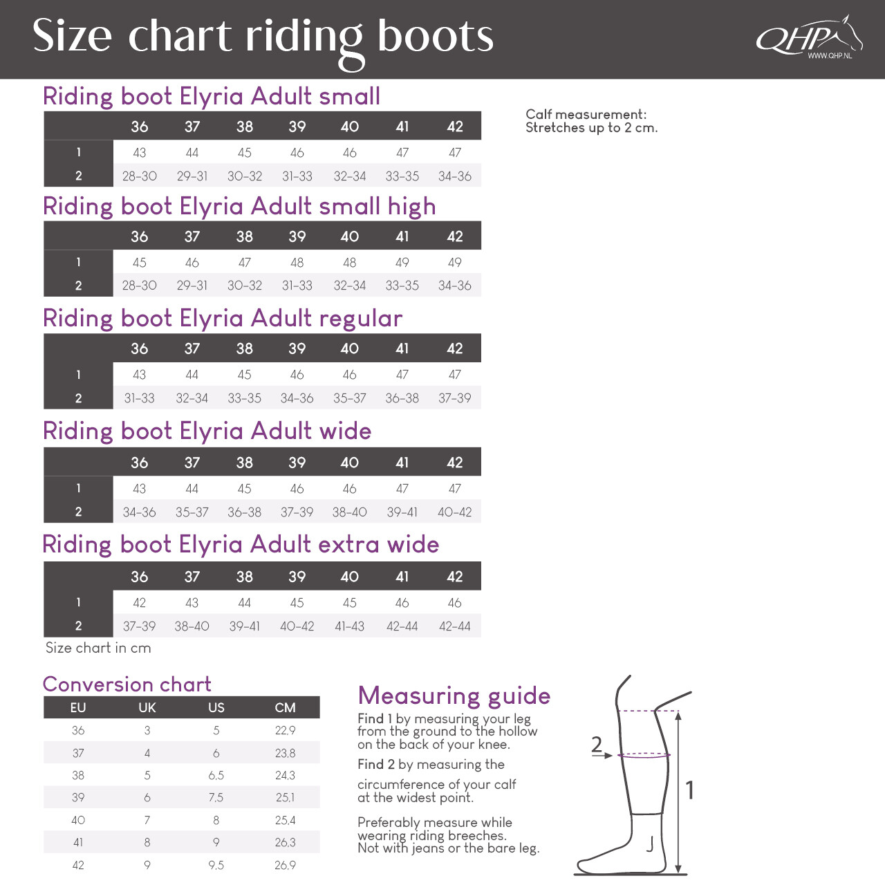 Riding boot Elyria Adult wide