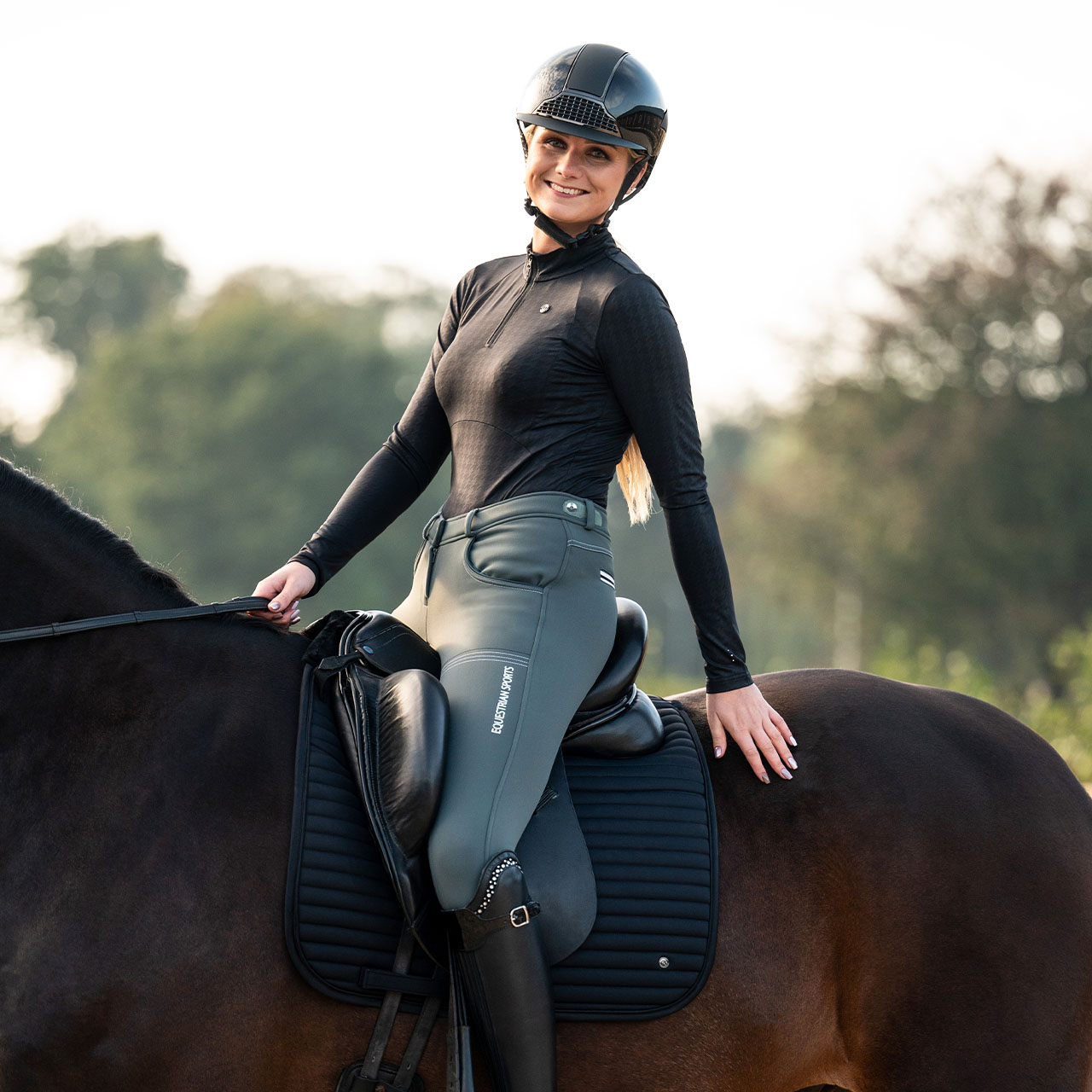 Breeches softshell Emma full grip