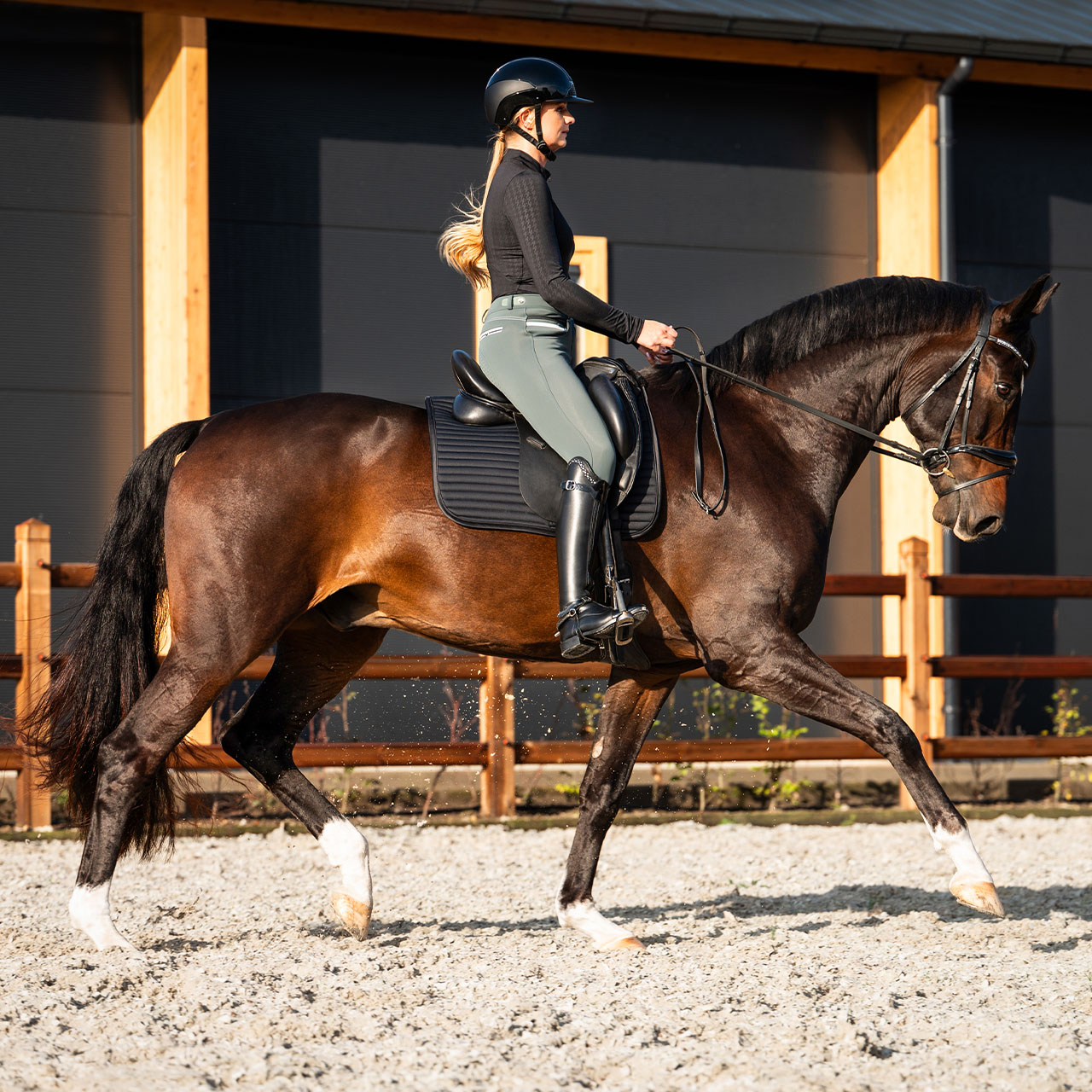 Breeches softshell Emma full grip