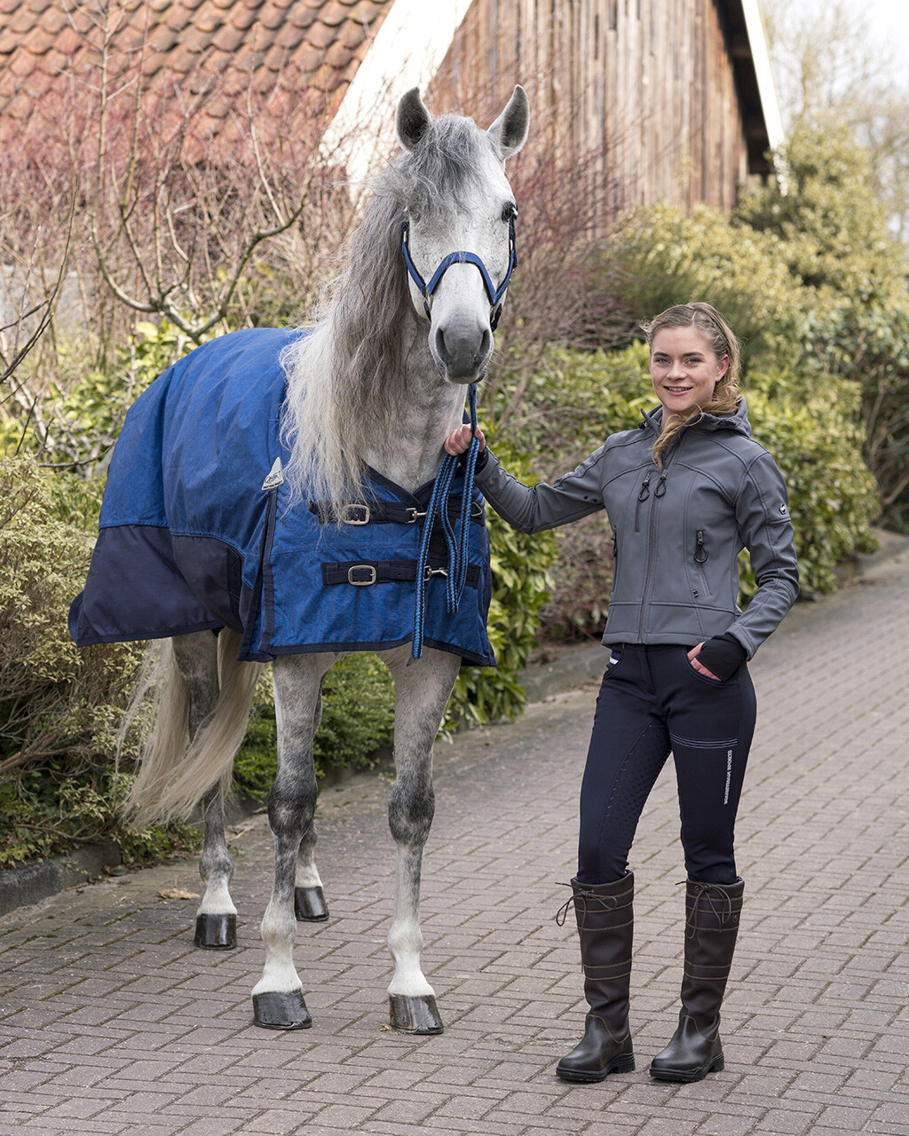 Breeches softshell Emma full grip