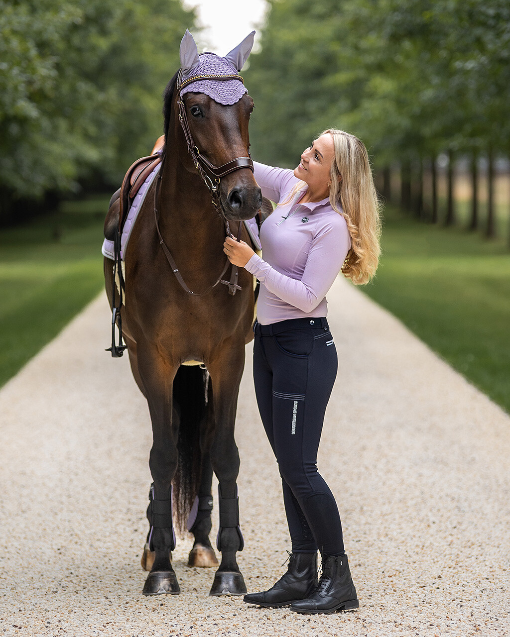 Breeches softshell Emma full grip