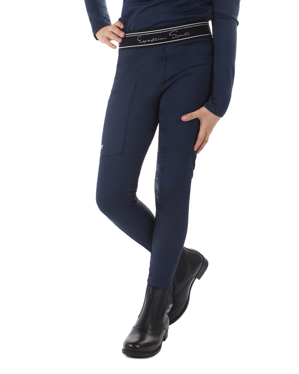 Riding tights Eden Junior full grip