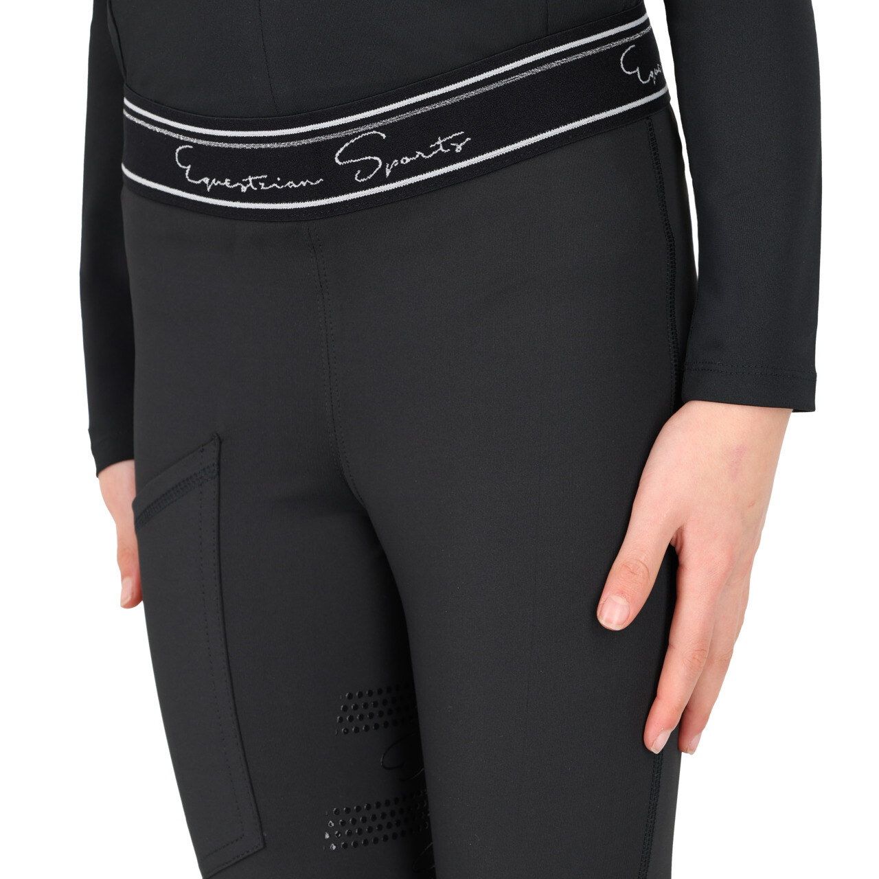 Riding tights Eden Junior full grip