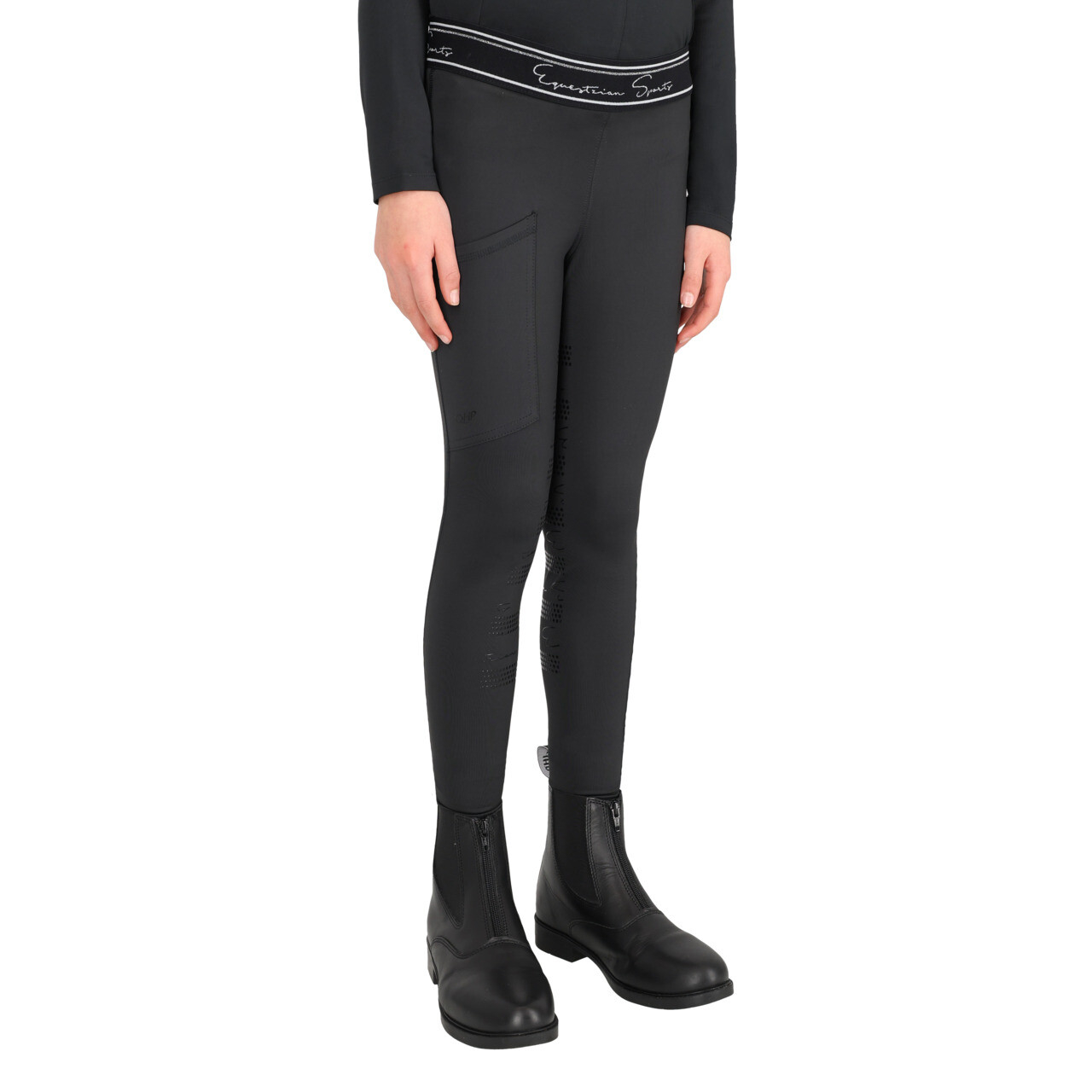 Riding tights Eden Junior full grip