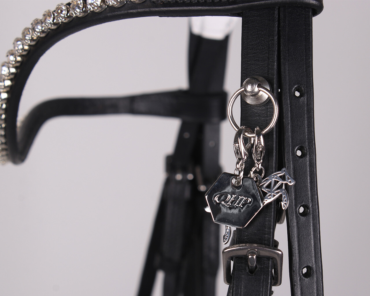 Attachment system for bridle charms