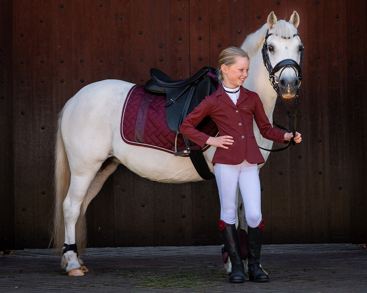 Breeches Kae Junior knee grip