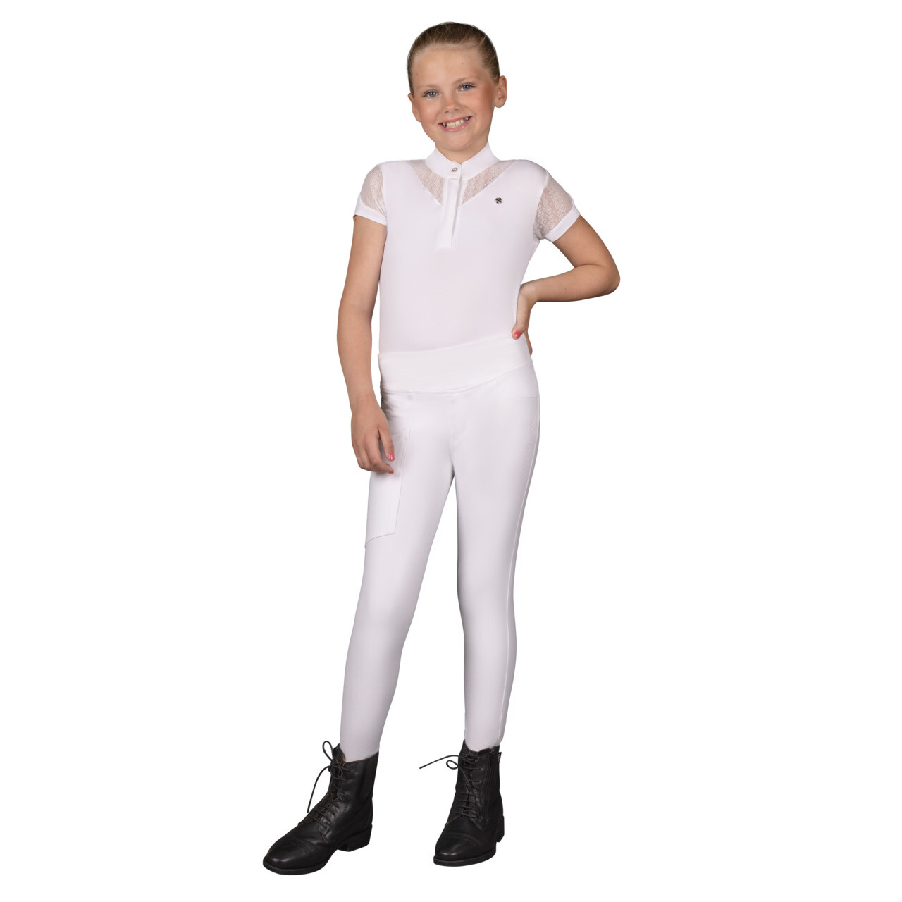 Riding tights Kae Junior leg grip