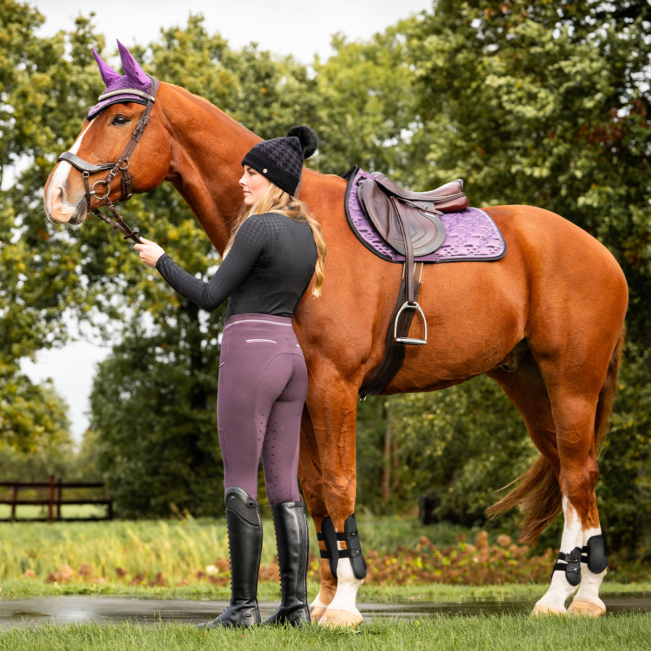 Riding tights Fayen leg grip