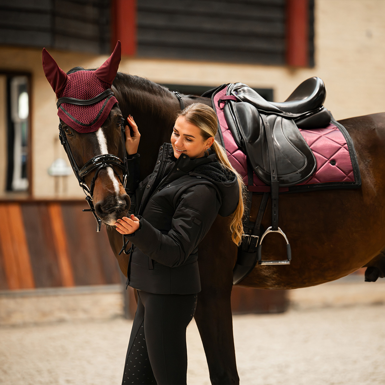 Winterjacket Rayah with detachable sleeves