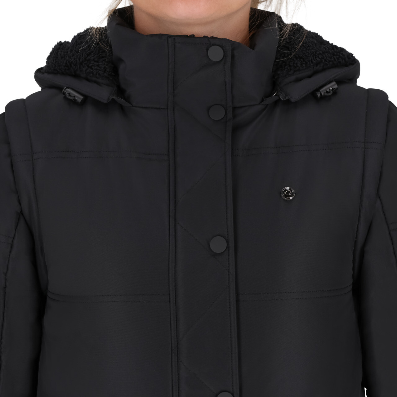 Winter jacket Rayah with detachable sleeves