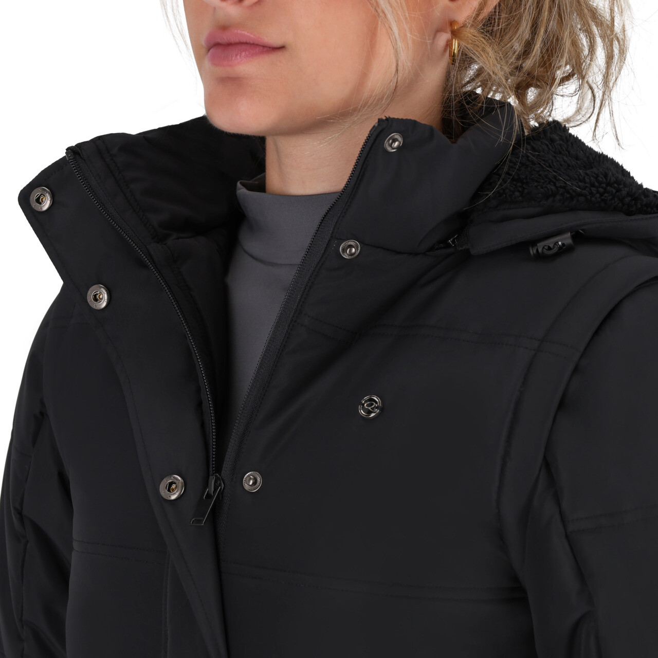 Winter jacket Rayah with detachable sleeves