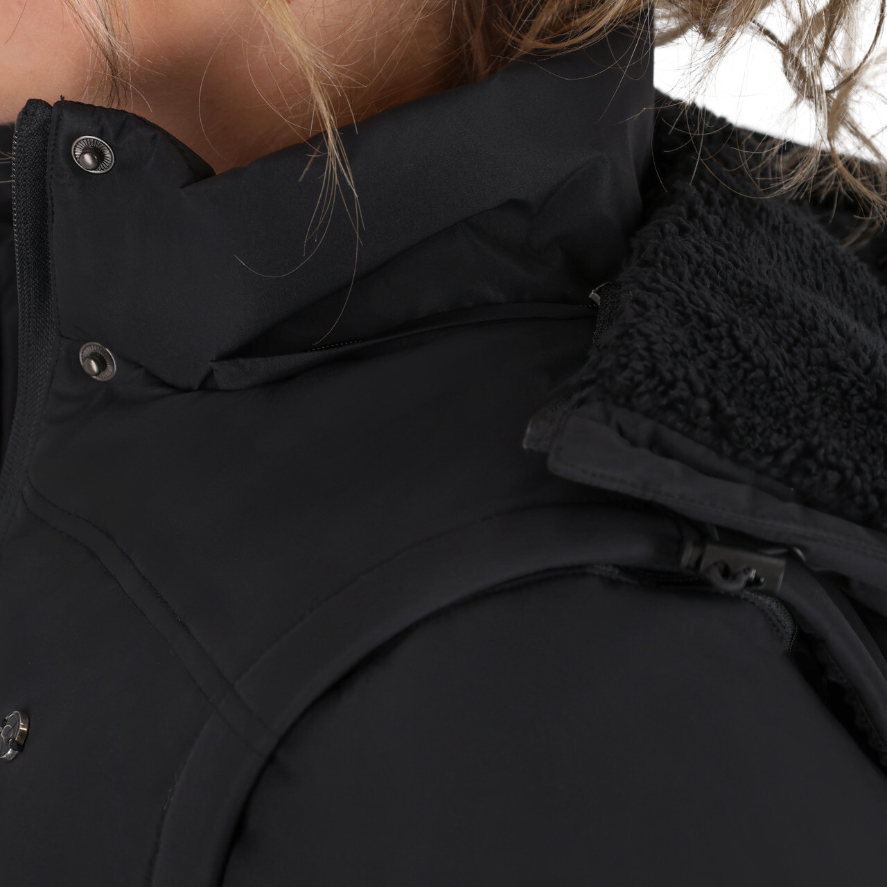 Winter jacket Rayah with detachable sleeves
