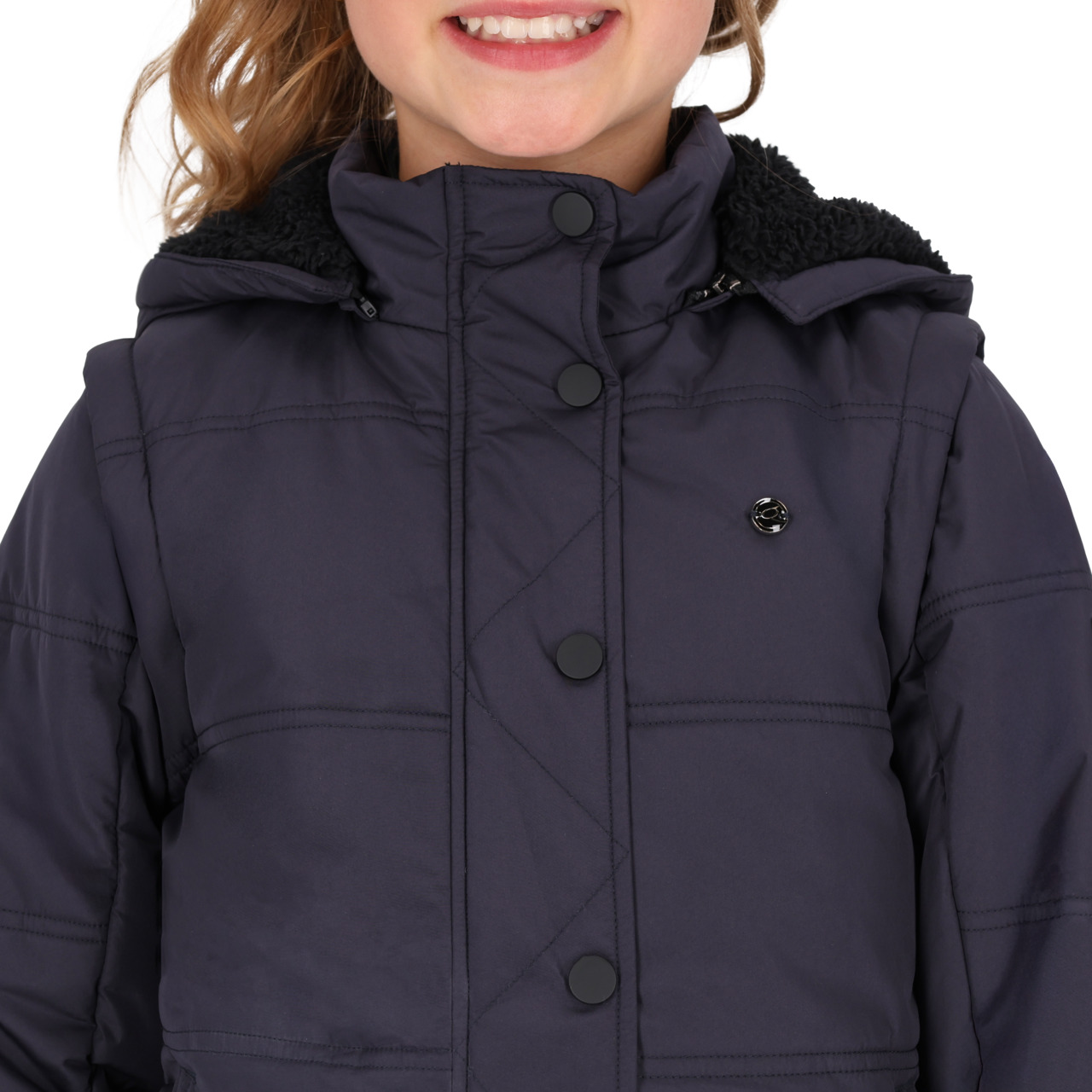 Winterjacket Rayah Junior with detachable sleeves