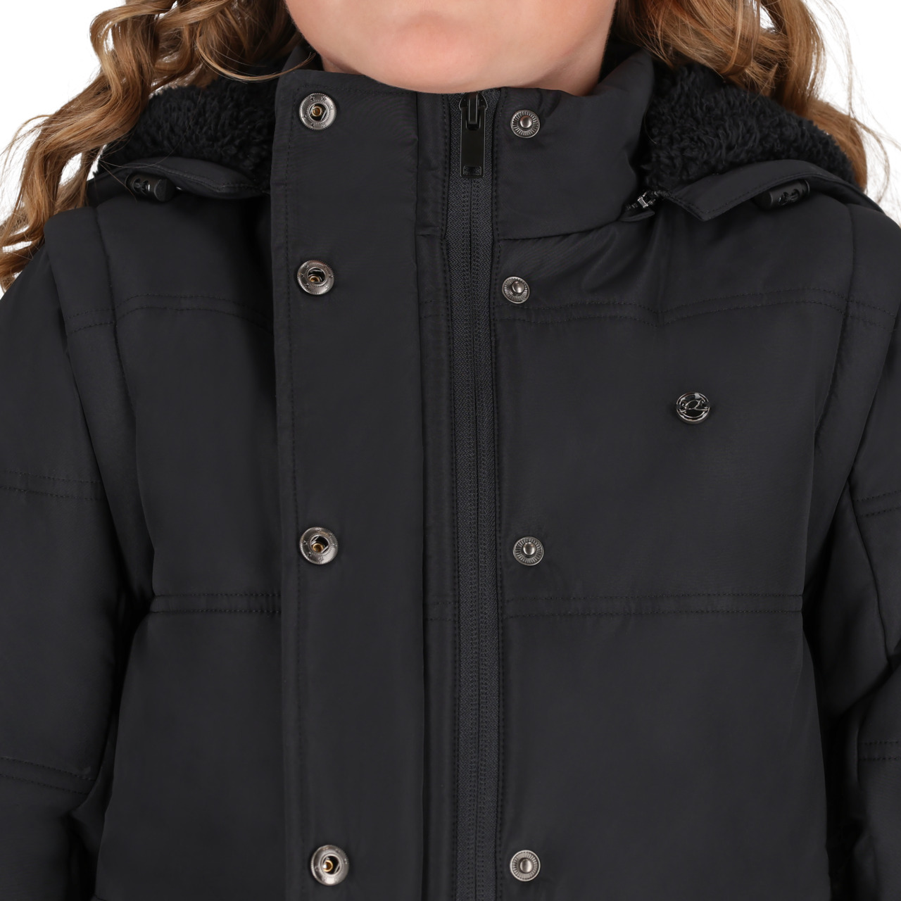 Winterjacket Rayah Junior with detachable sleeves