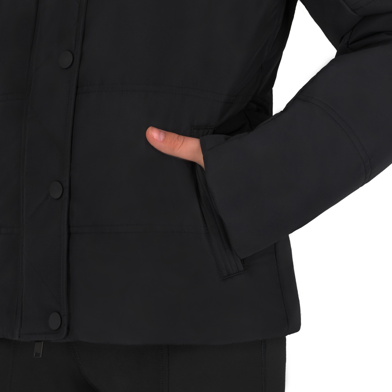 Winterjacket Rayah Junior with detachable sleeves