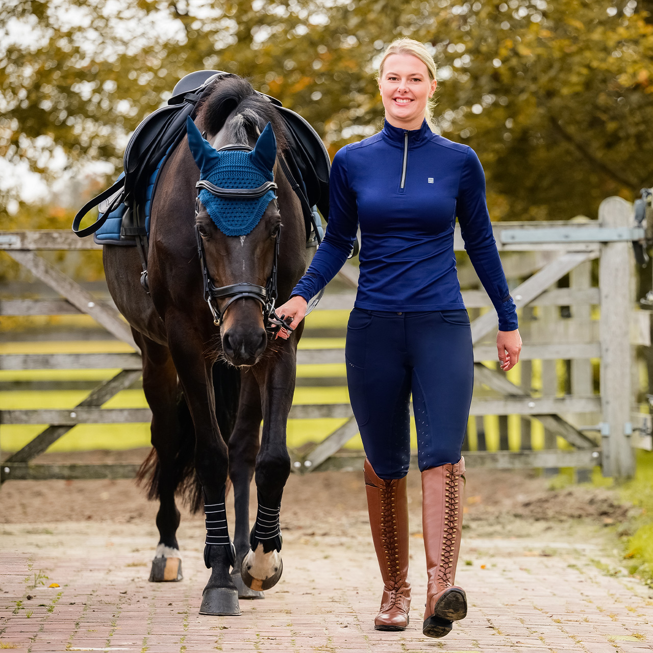 Breeches Lymee softshell full grip
