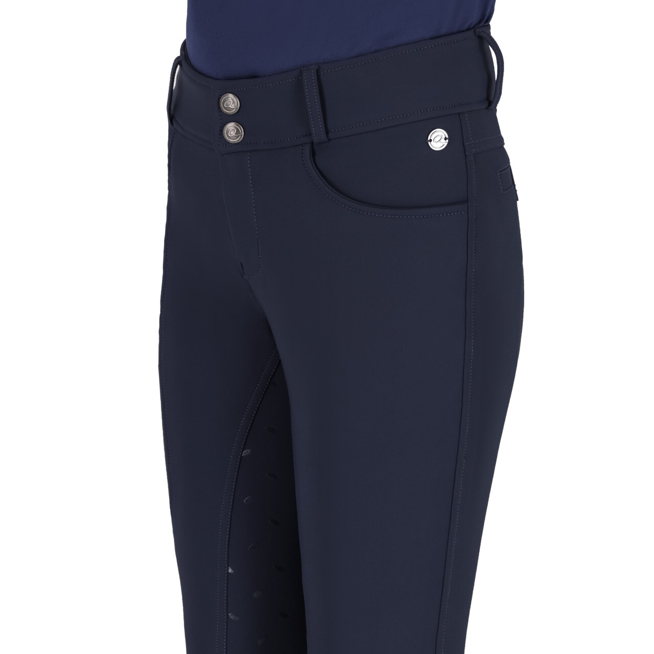 Kalhoty Lymee softshell Junior s plným gripem námořnické modré