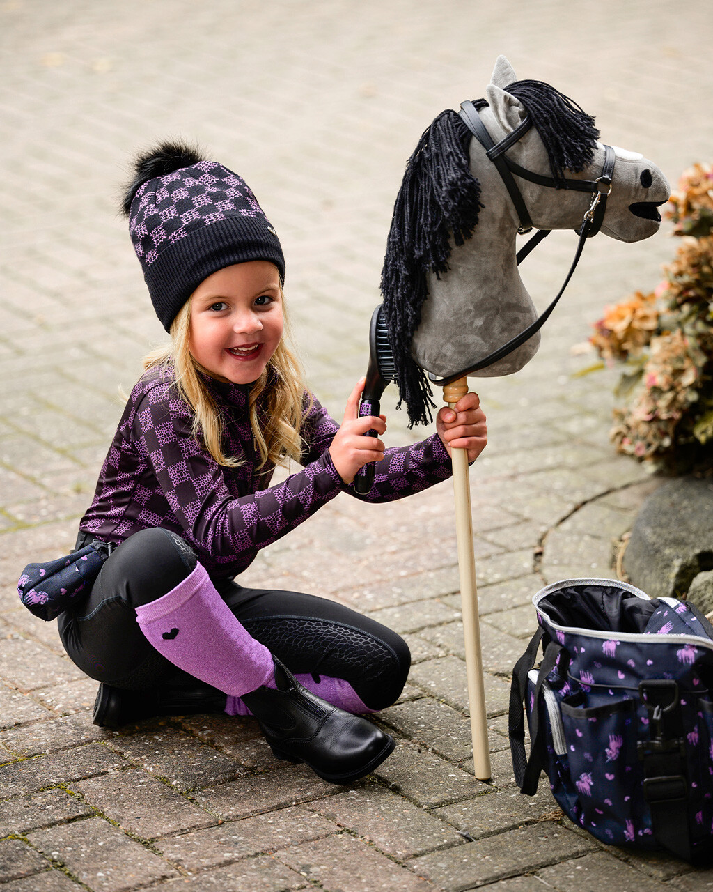 Riding tights Lize Junior full grip