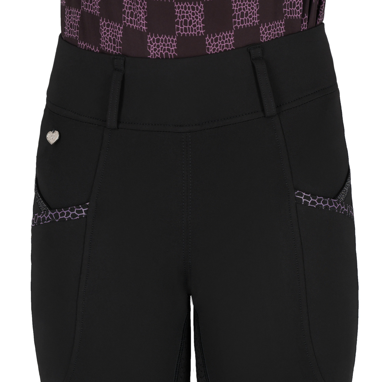 Riding tights Lize Junior full grip