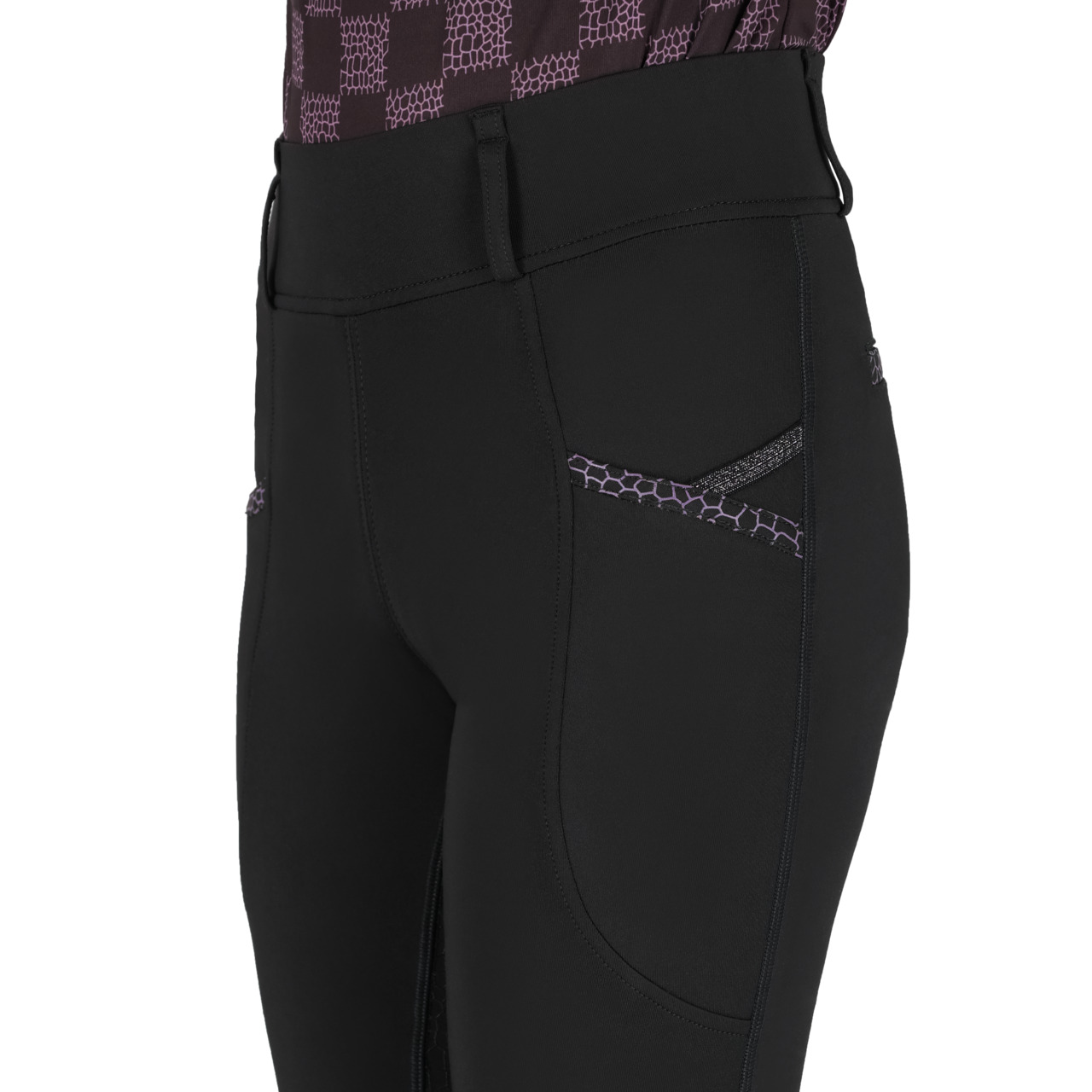 Riding tights Lize Junior full grip