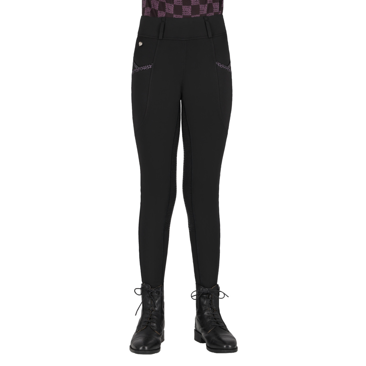 Riding tights Lize Junior full grip