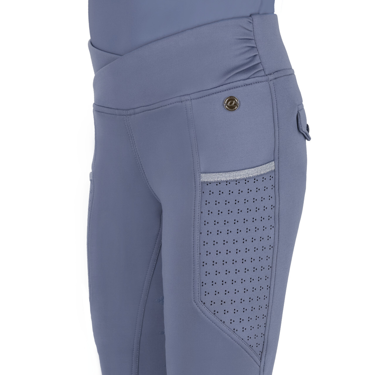 Riding tights Aubree Junior leg grip