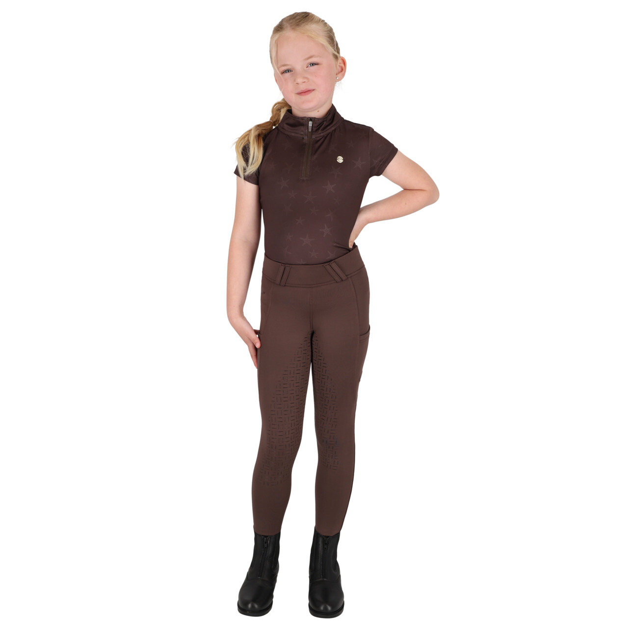 Riding tights Valletta Junior full grip