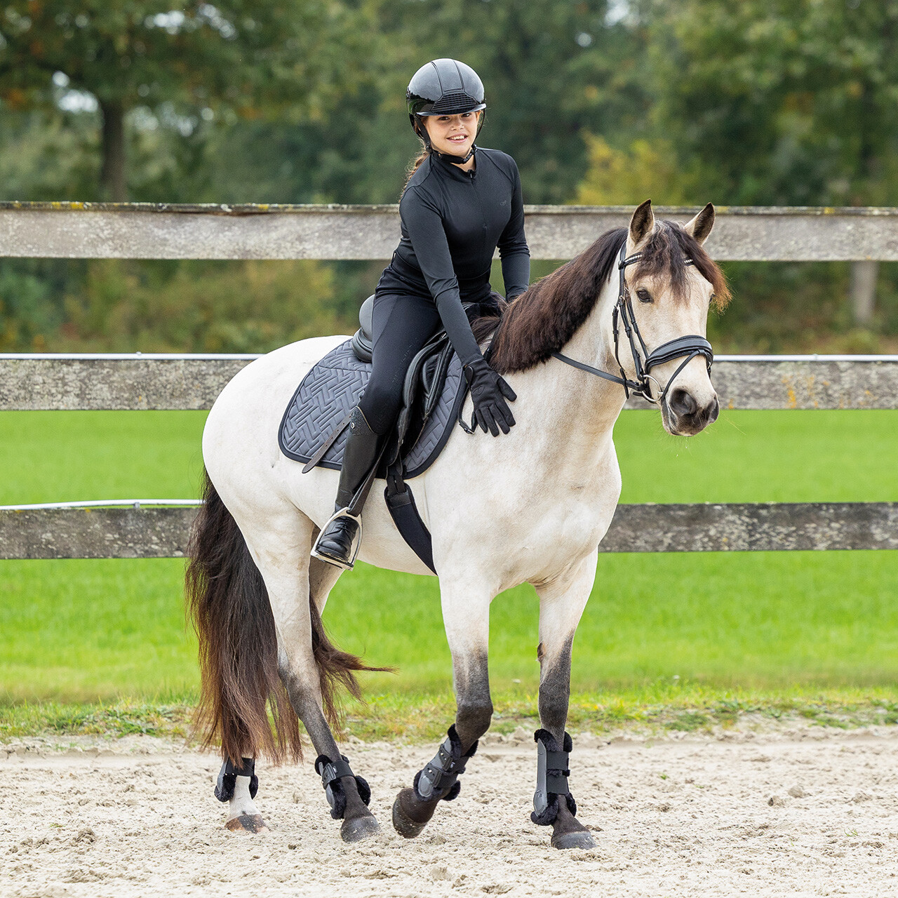 Riding tights Valletta Junior full grip