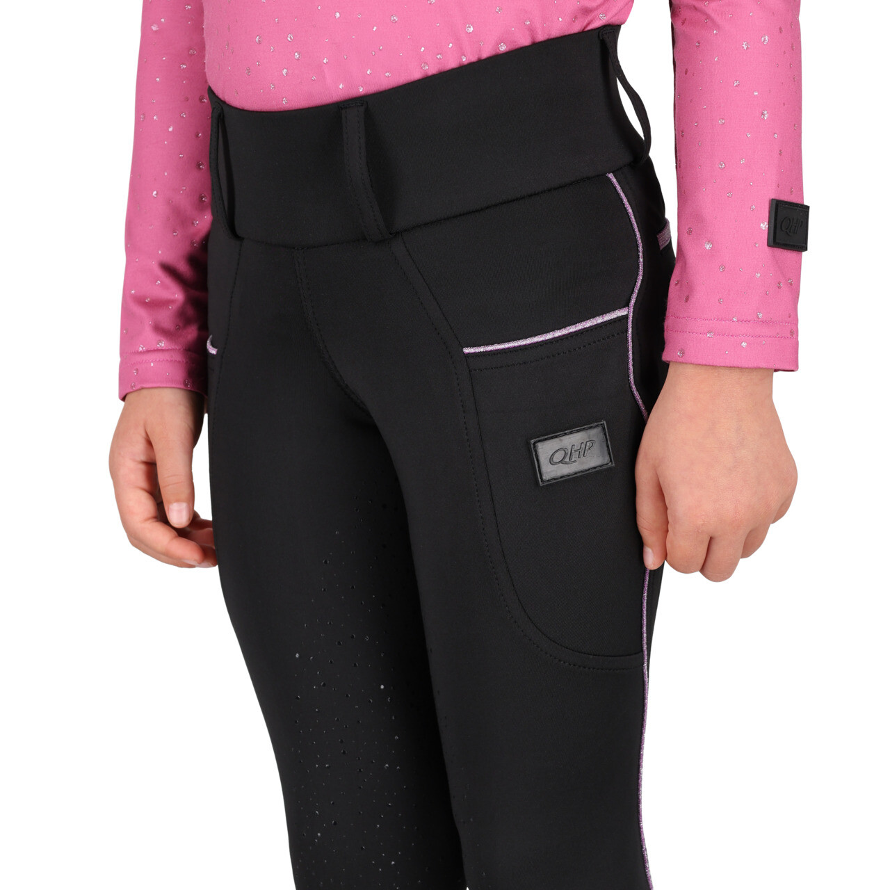 Riding tights Isalyn Junior full grip