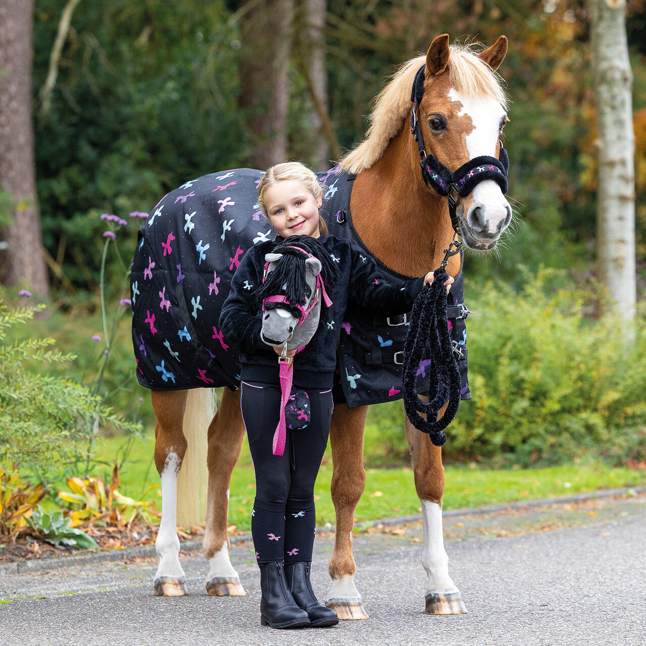 Riding tights Isalyn Junior full grip