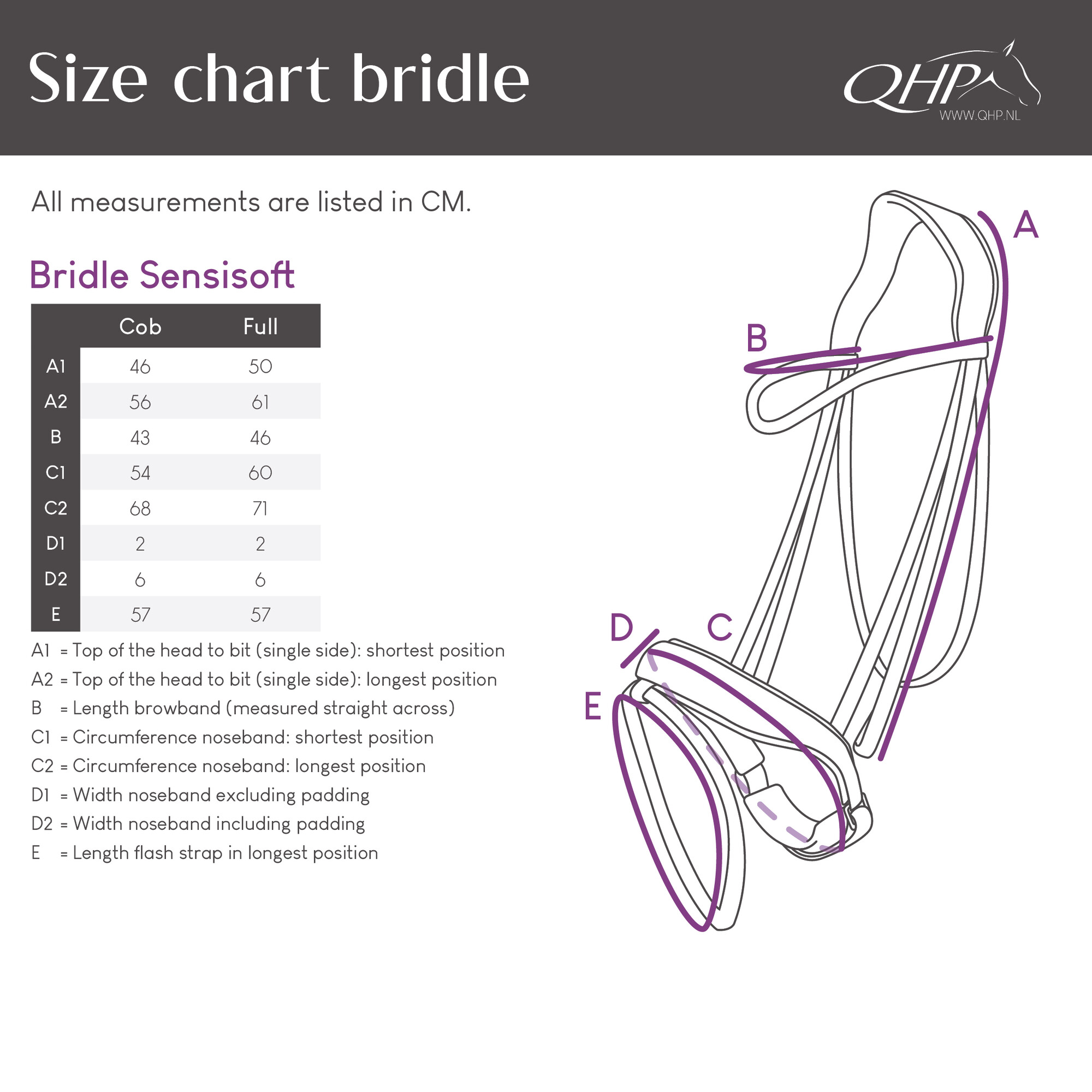 Bridle Sensisoft incl. reins