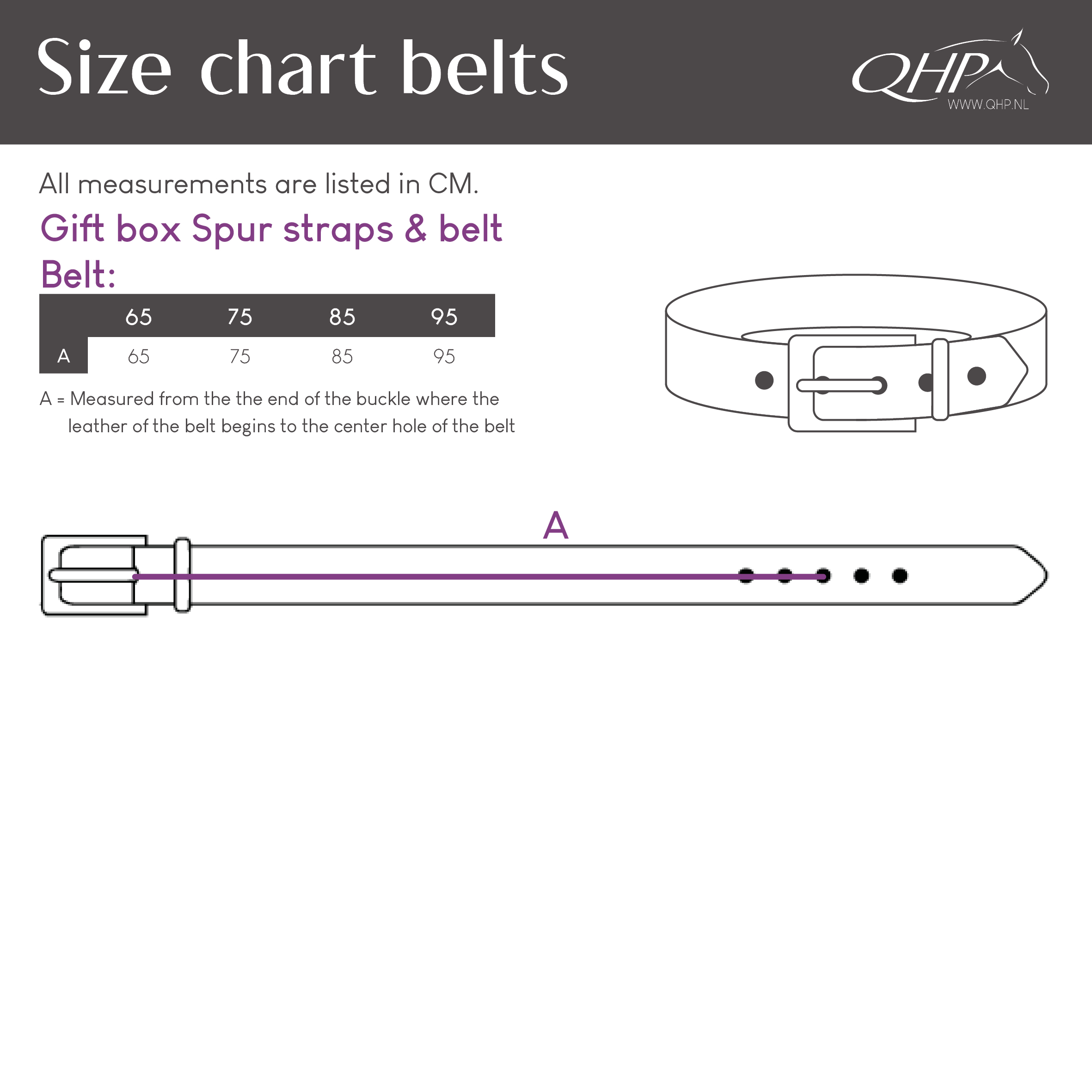 Gift box Spur straps & belt