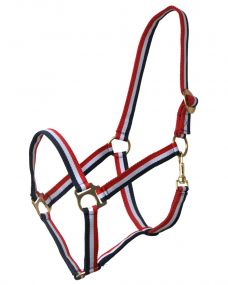 Head collar Red/white/blue Shet