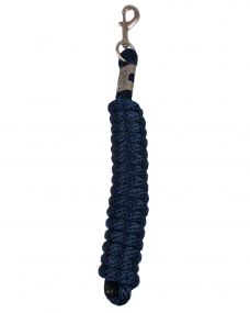 Luxury lead rope 3m Darkblue