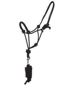 Rope halterset Black Full