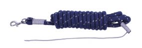 Lead rope 4.20m Navy/grey 12mm