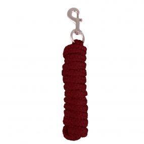 Lead rope heavy snap Burgundy 2.00m