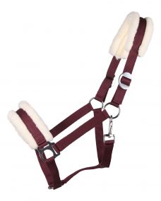 Head collar Cali Burgundy Mini Shet