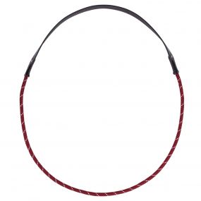 Neck rope leer Burgundy Full