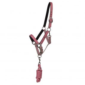 Head collar set with turnout collection Flamingo Mini shet
