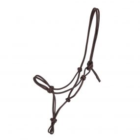 Rope halter leather Liberta Brown Full