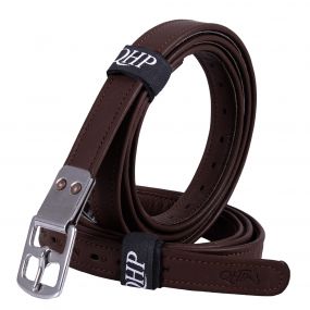 Stirrup leather ultra strong Dark brown 150