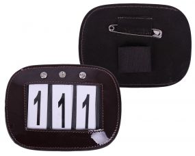 Number holders (2-pack) Brown