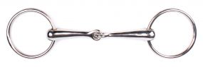 Snaffle bit Stainless steel Silver 10,5