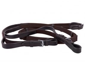 Web rein elastic Dark brown Full