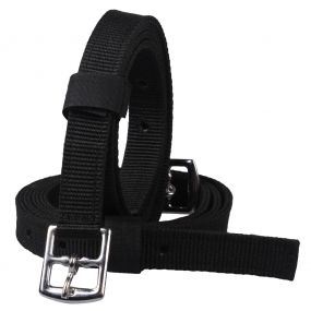 Stirrup leathers nylon Black 150